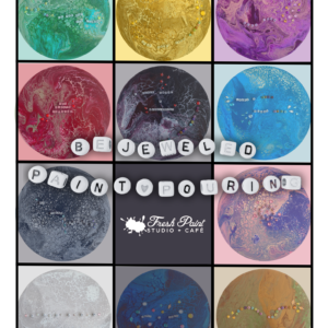 In-Studio TAYLOR SWIFT - BEJEWELED PAINT POURING – CREATE YOUR ERA