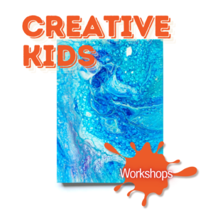 In-Studio Creative Kids: Paint Pouring Summer Fun Workshop!